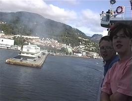 Our ferry departs Bergen and we say farewell to Norway, for this tour anyway
